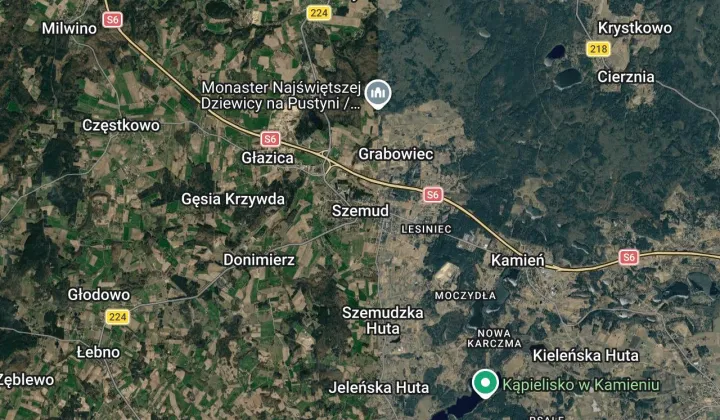Działka budowlana Szemud, Cierpliwa