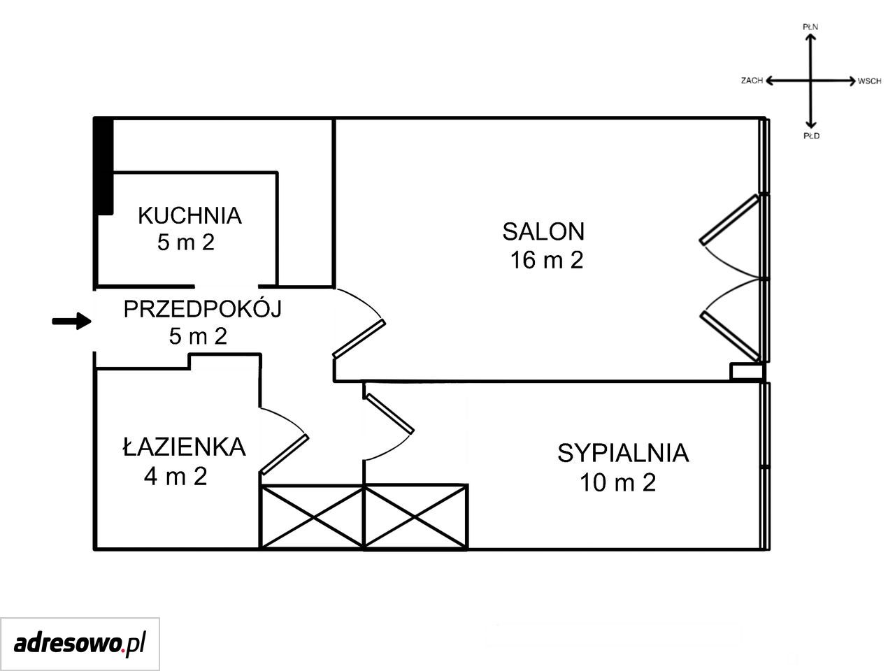 Mieszkanie 2-pokojowe Warszawa Wola, ul. Żelazna. Zdjęcie 13