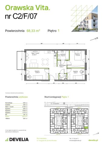 Mieszkanie 4-pokojowe Wrocław Ołtaszyn, ul. Orawska. Zdjęcie 8