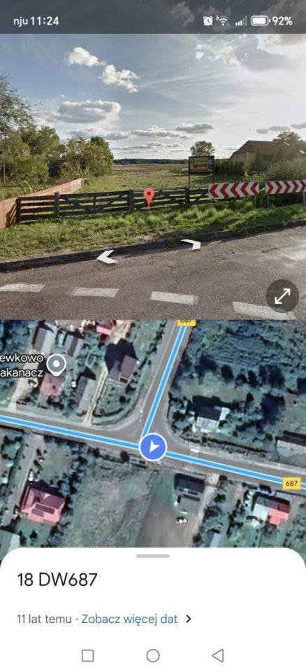 Działka budowlana Lewkowo Nowe. Zdjęcie 2