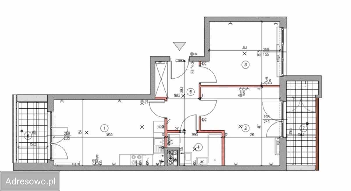 Mieszkanie 3-pokojowe Warszawa Żoliborz, ul. Kaliny Jędrusik. Zdjęcie 16