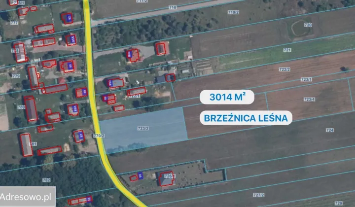 Działka budowlana Brzeźnica Leśna