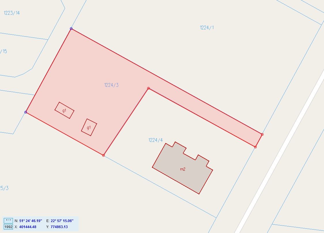 Działka budowlana Krasne. Zdjęcie 2