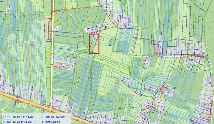 Działka budowlana Brzeście