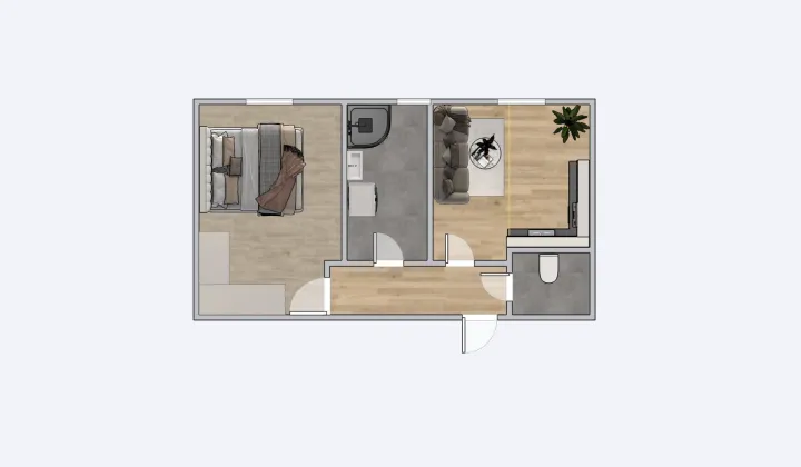 Mieszkanie 2-pokojowe Legnica Centrum, ul. Wjazdowa