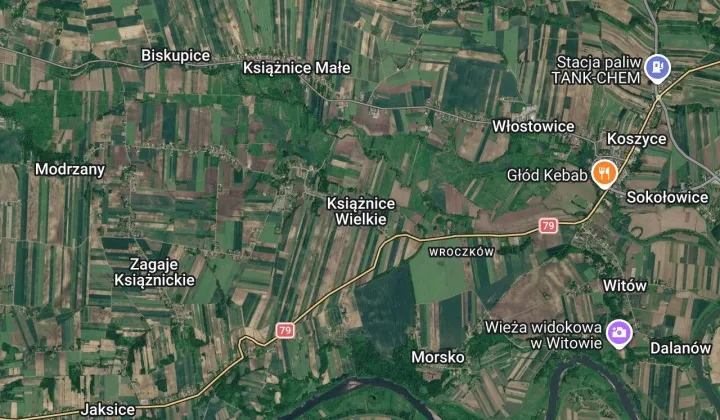 Działka budowlana Książnice Wielkie