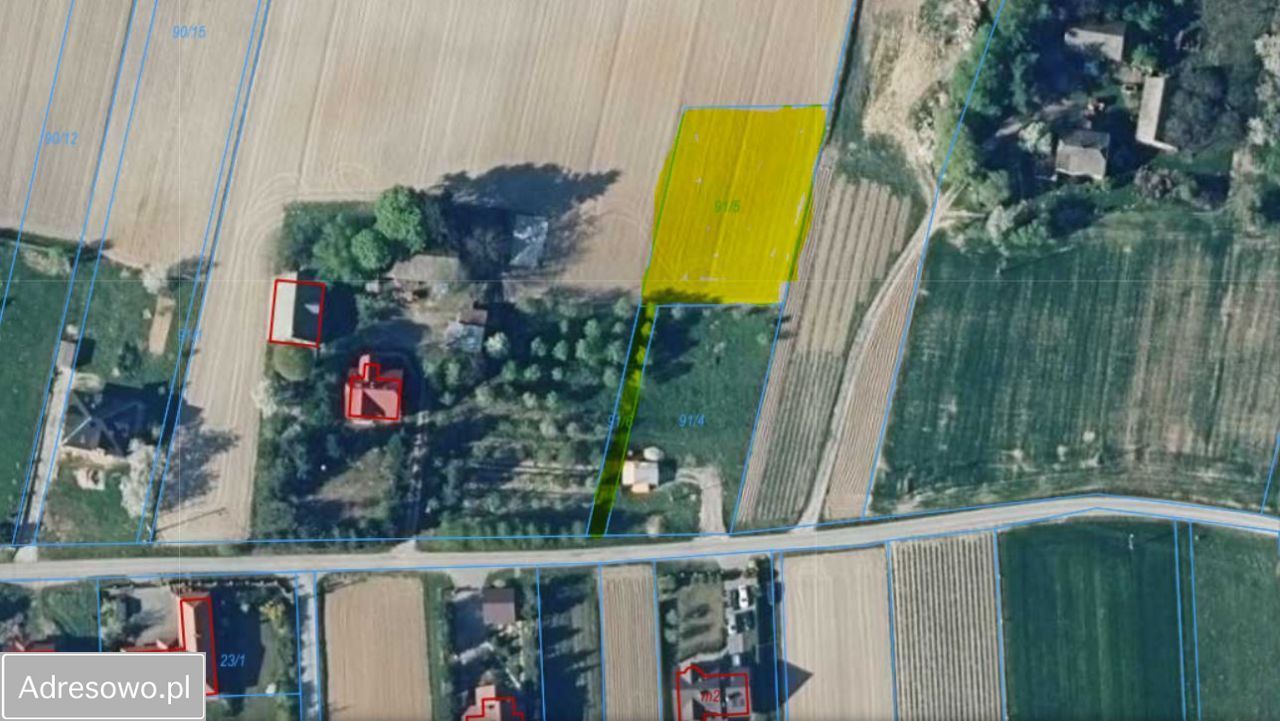 Działka budowlana Żerkowice, ul. Pod Sosną. Zdjęcie 6