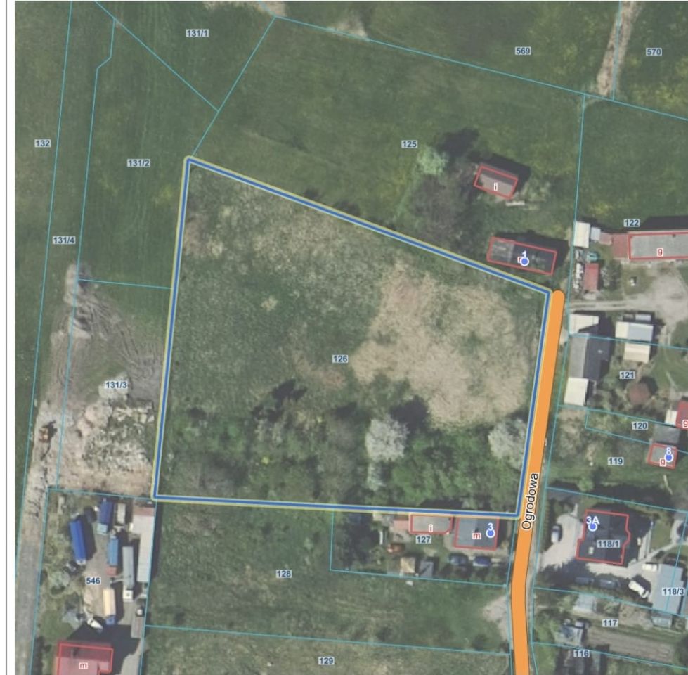 Działka budowlana Parzęczew, ul. Ogrodowa. Zdjęcie 1