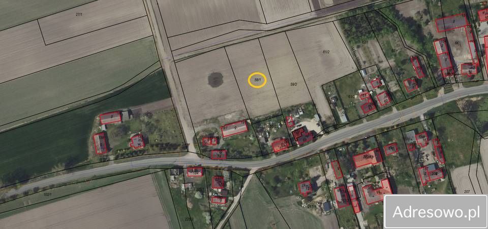 Działka rolna Wonorze