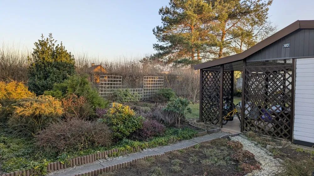 Działka rod Żory, os. Pawlikowskiego. Zdjęcie 1