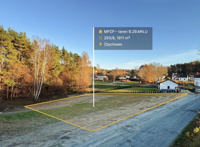 Działka budowlana Zbychowo, ul. Kaszubska. Zdjęcie 1