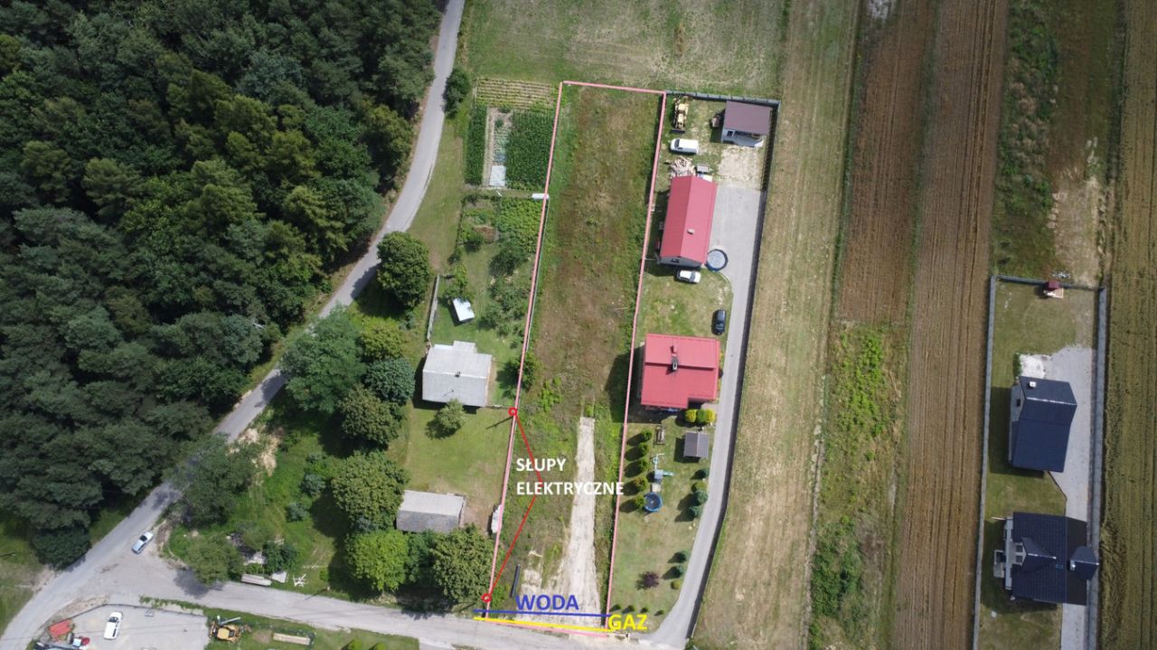 Działka budowlana Zawada Zawada Pierwsza. Zdjęcie 4