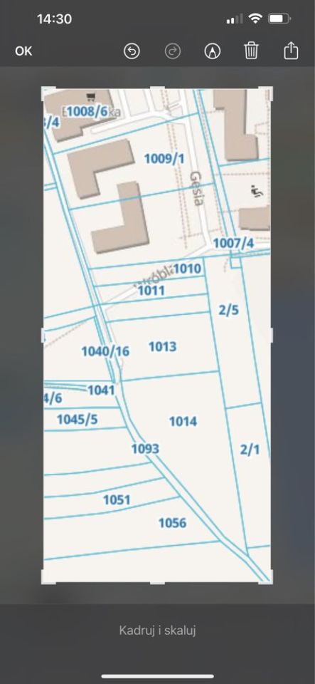 Działka inwestycyjna Lublin Czuby, ul. Gęsia. Zdjęcie 3