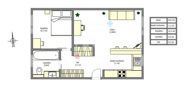 Mieszkanie 2-pokojowe Warszawa Targówek, ul. Wyspowa. Zdjęcie 9