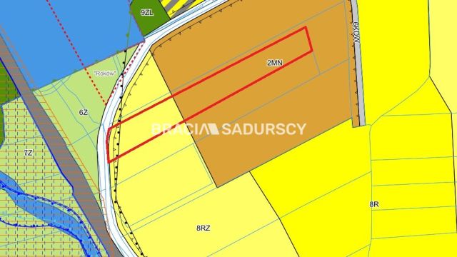 Działka inwestycyjna Roków. Zdjęcie 5