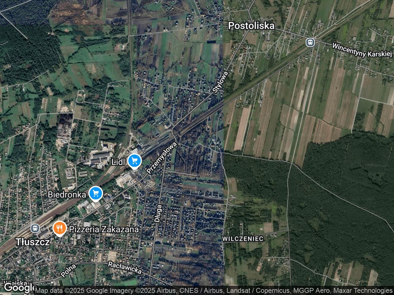 Działka budowlana Tłuszcz Zakrzewie, ul. Zakrzewie