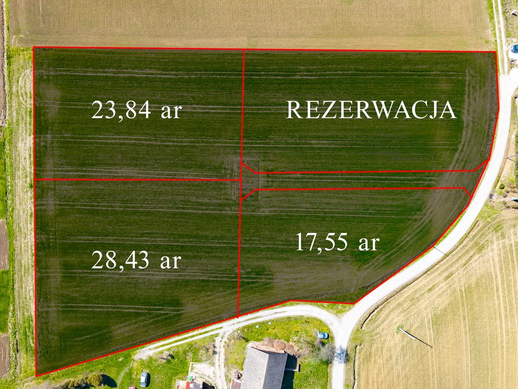 Działka budowlana Grodzisko. Zdjęcie 3
