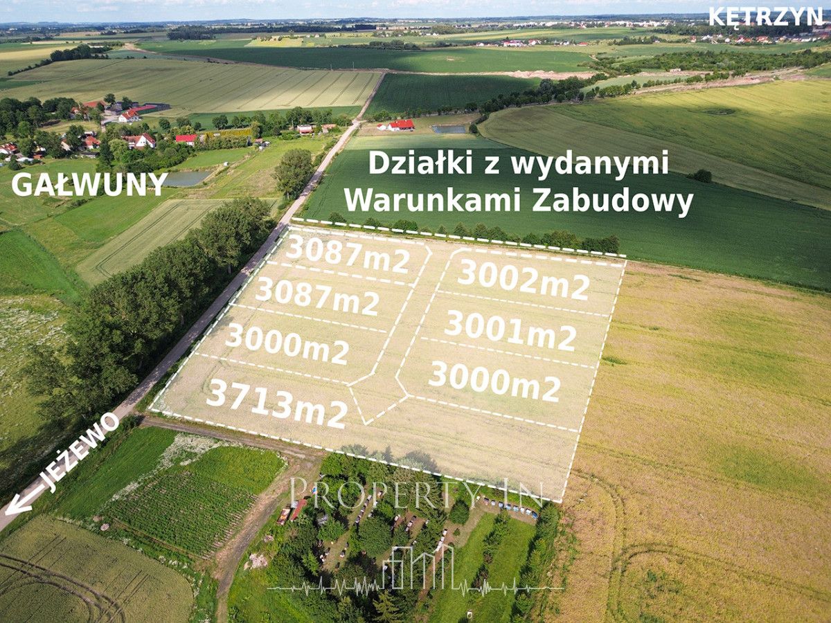 Działka budowlana Gałwuny. Zdjęcie 4
