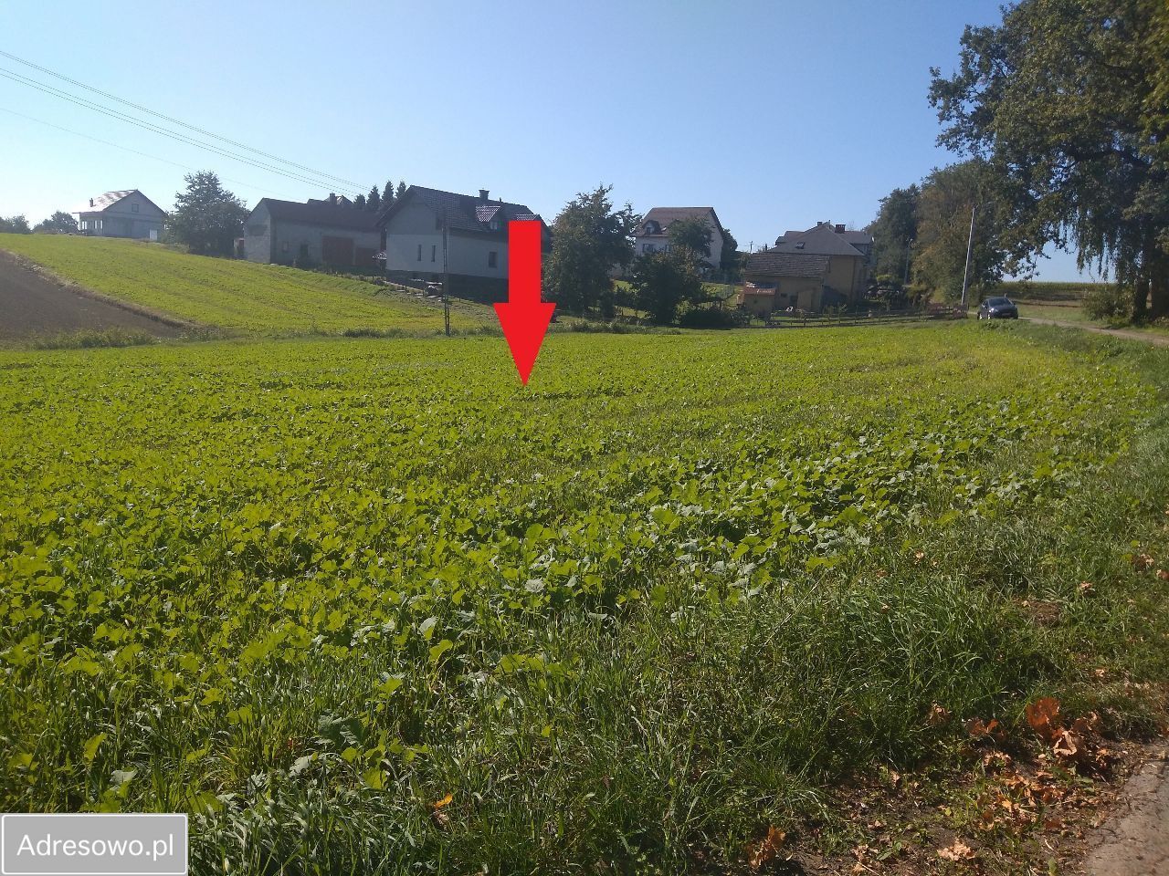 Działka budowlana Polanka Wielka, ul. Brzozowa