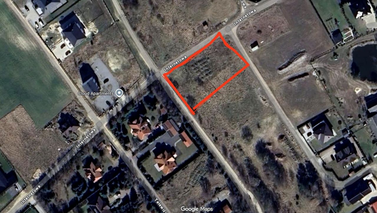 Działka budowlana Gdańsk Klukowo, ul. Internetowa. Zdjęcie 1