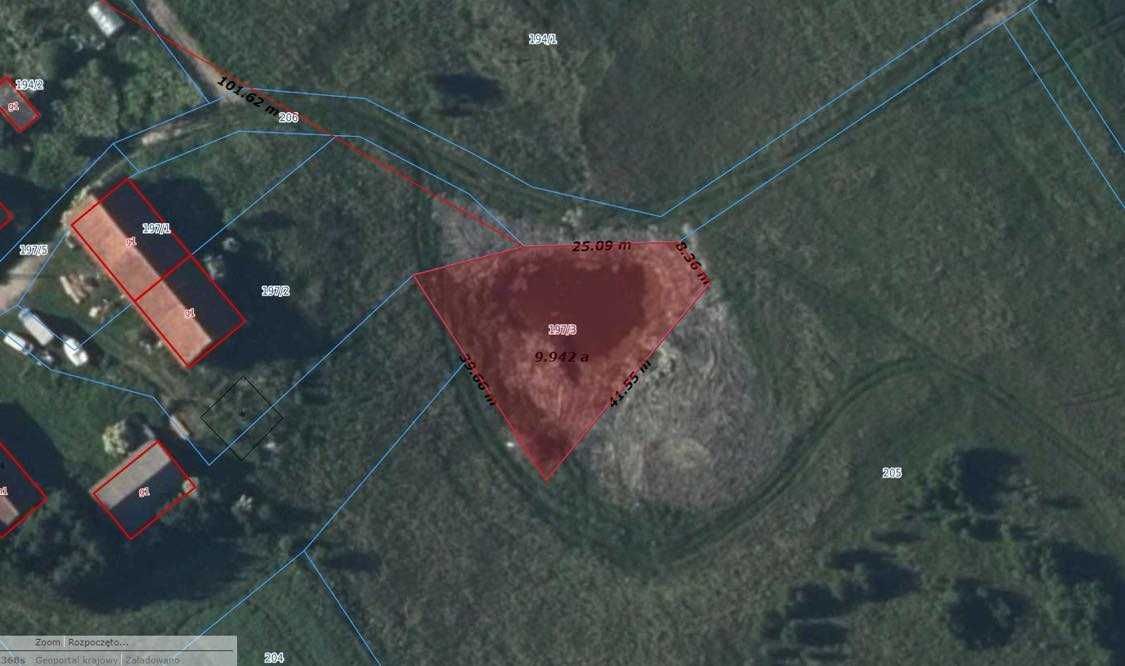 Działka rekreacyjna Trygort. Zdjęcie 5