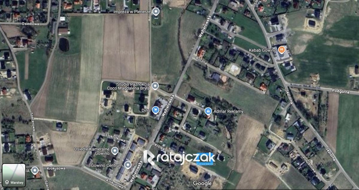 Działka inwestycyjna Gowino, ul. Krótka. Zdjęcie 10