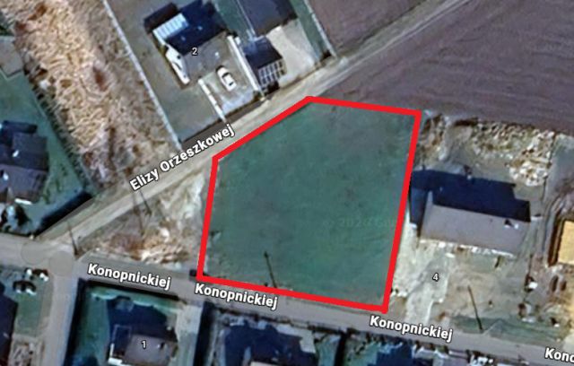 Działka budowlana Wiązów, ul. Marii Konopnickiej. Zdjęcie 1