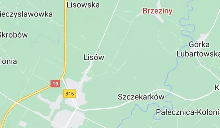 Działka budowlana Brzeziny