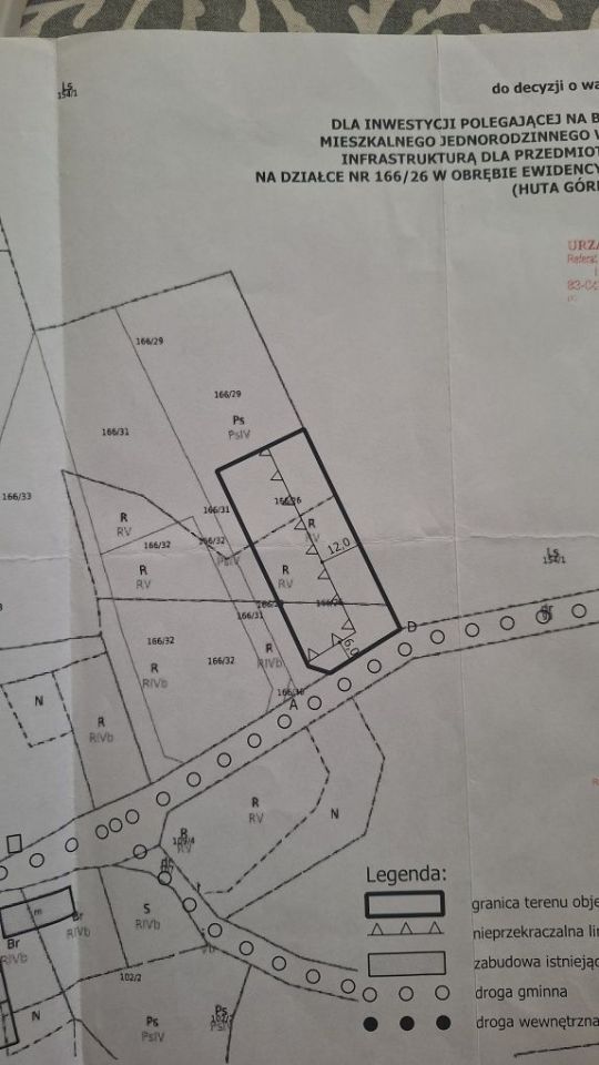 Działka budowlana Huta Górna. Zdjęcie 2