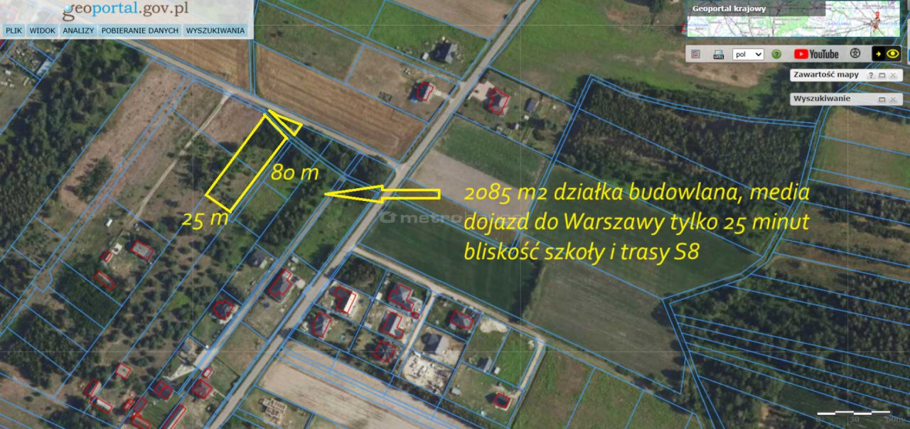 Działka budowlana Wszebory, ul. Twórcza. Zdjęcie 2