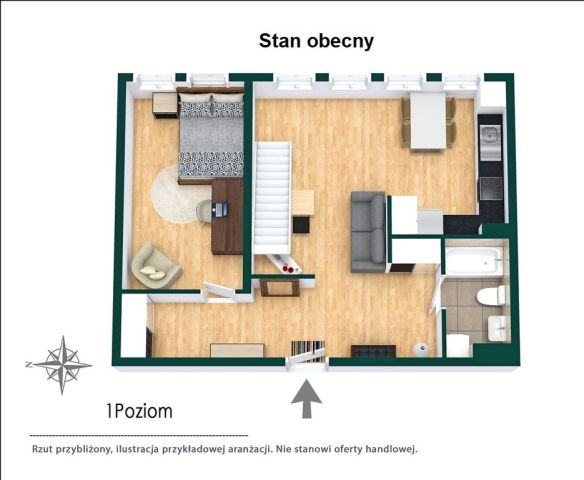 Mieszkanie 5-pokojowe Wrocław, ul. Zwycięska. Zdjęcie 21