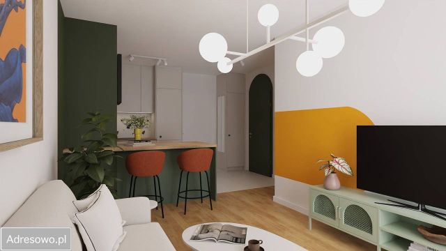 Mieszkanie 2-pokojowe Łódź Stare Polesie, ul. Marcina Kasprzaka. Zdjęcie 1