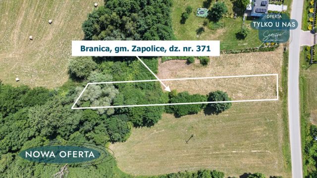 Działka budowlana Branica. Zdjęcie 1