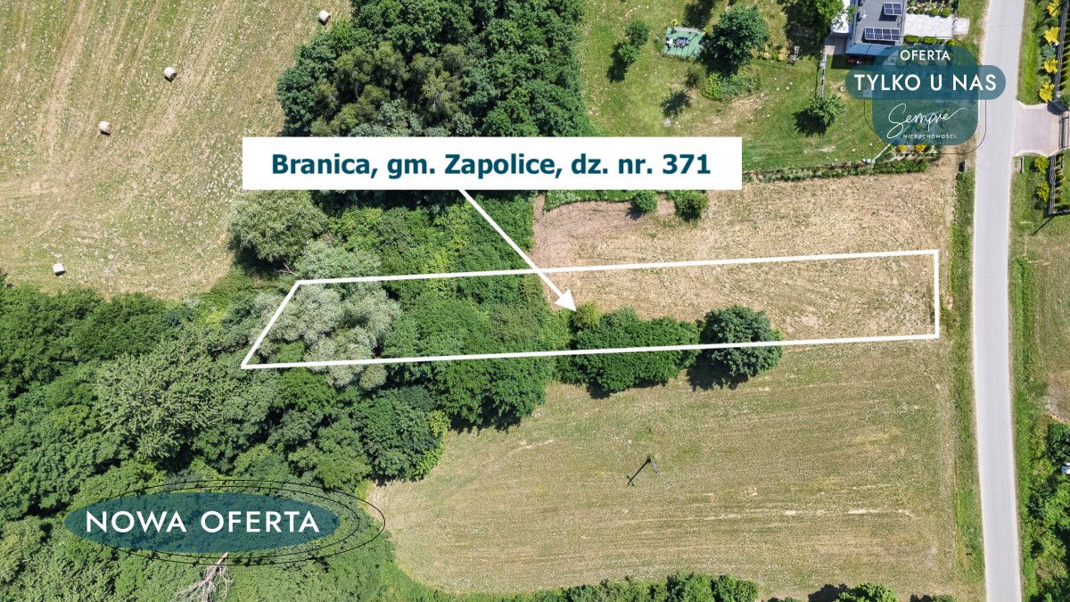 Działka budowlana Branica. Zdjęcie 1
