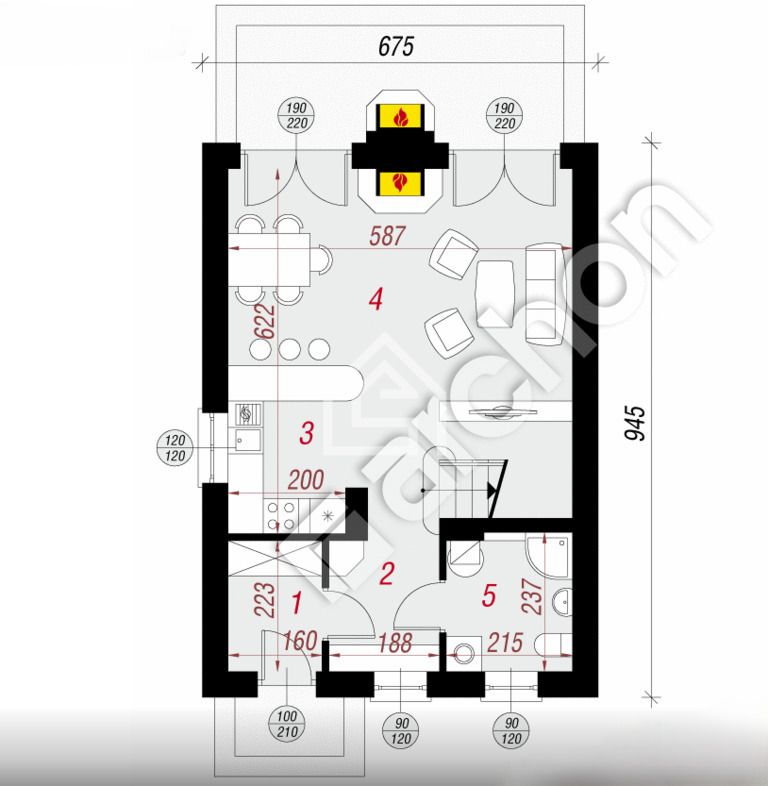 dom wolnostojący, 4 pokoje Kłaj. Zdjęcie 14
