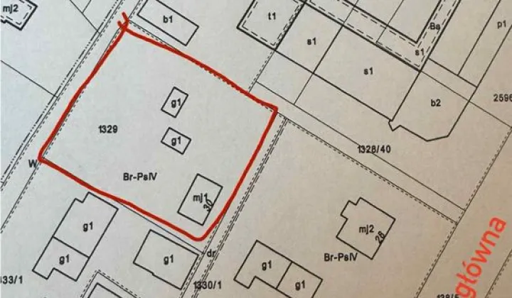 Działka inwestycyjna Sanok Dąbrówka Polska, ul. gen. Leopolda Okulickiego