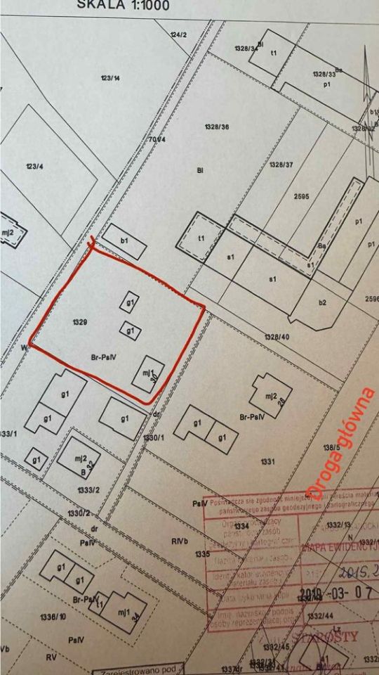 Działka inwestycyjna Sanok Dąbrówka Polska, ul. gen. Leopolda Okulickiego