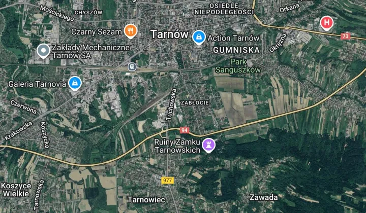 Działka rod Tarnów, ul. Ostrogskich