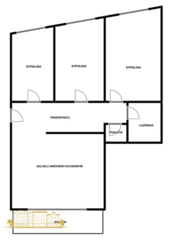 Mieszkanie 4-pokojowe Kraków Prądnik Czerwony, ul. Reduta. Zdjęcie 2