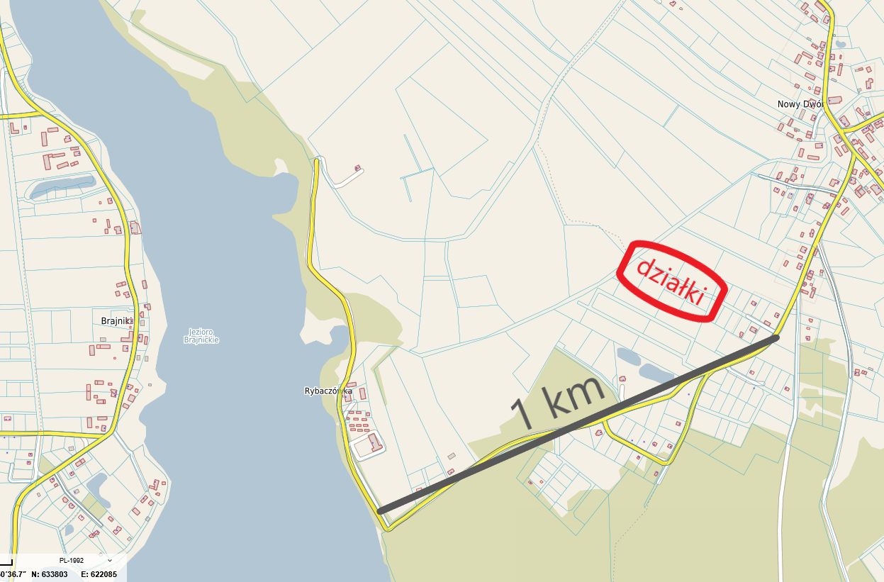 Działka budowlana Nowy Dwór