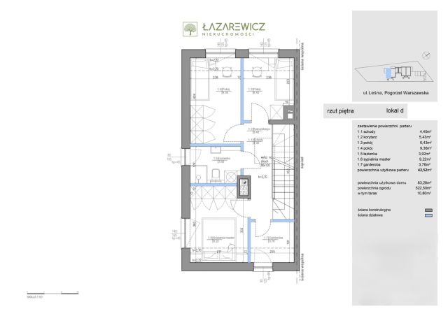 bliźniak, 5 pokoi Pogorzel, ul. Leśna. Zdjęcie 7