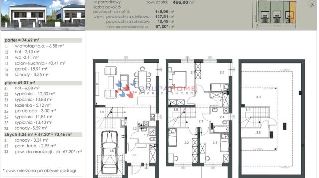 bliźniak, 5 pokoi Złotokłos. Zdjęcie 6