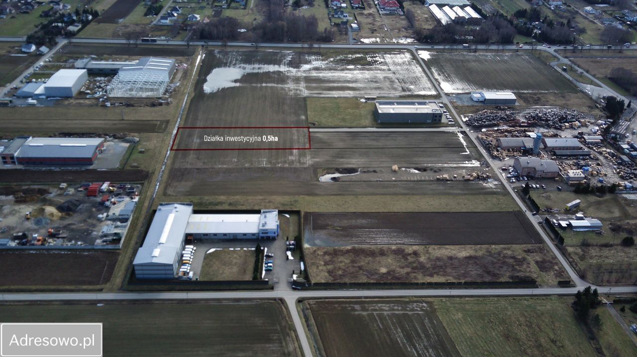 Działka inwestycyjna Wola Dębińska. Zdjęcie 5