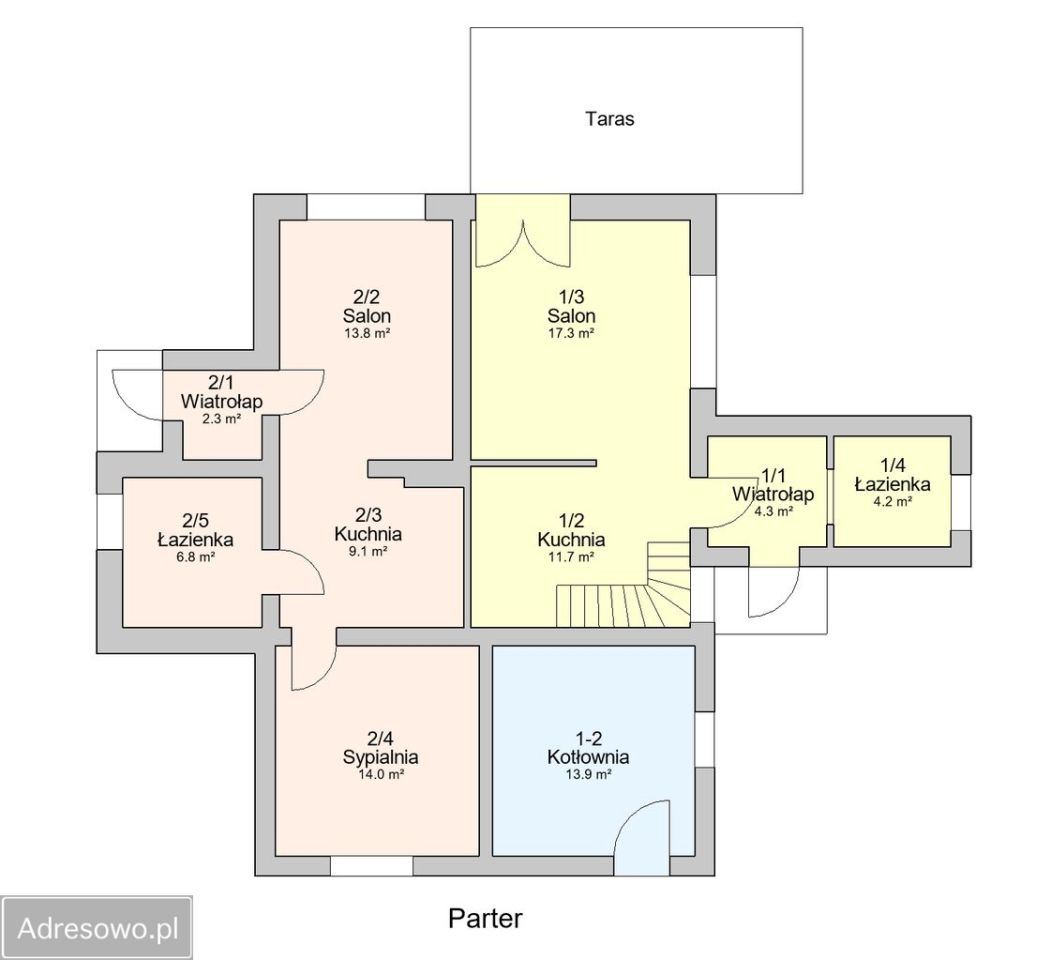 dom wolnostojący, 7 pokoi Gronajny. Zdjęcie 19