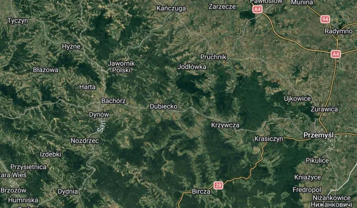 Działka rolna Nienadowa Nienadowa Górna