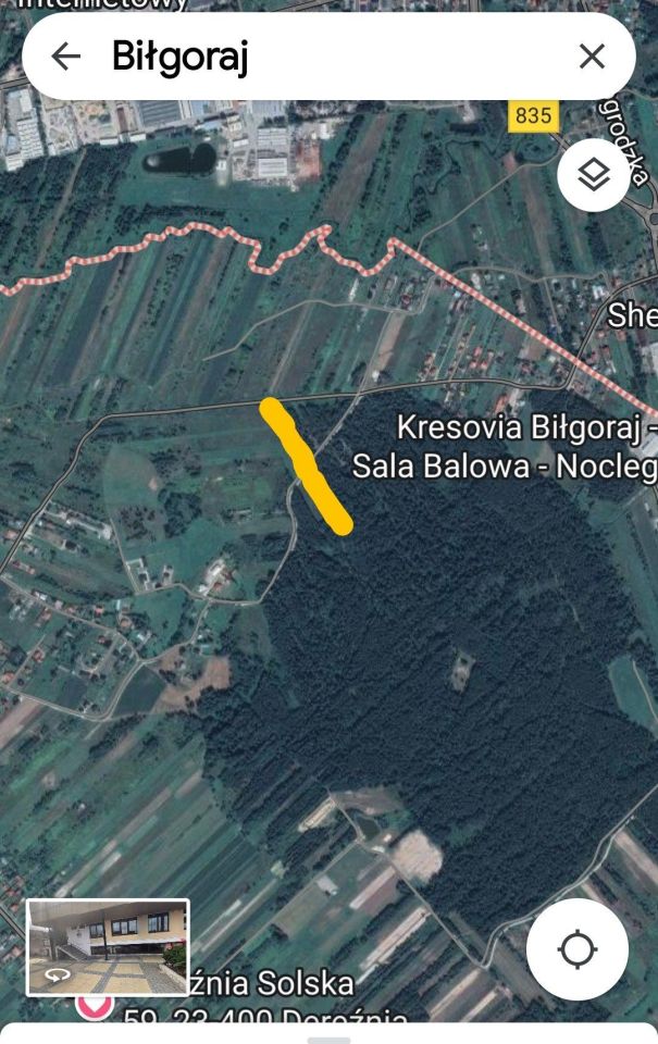 Działka inwestycyjna Biłgoraj. Zdjęcie 2