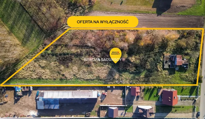Działka inwestycyjna Mników