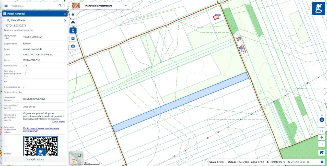 Działka Wola Załężna. Zdjęcie 3
