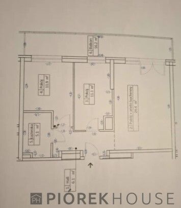 Mieszkanie 3-pokojowe Warszawa Praga-Południe, ul. Jana Nowaka-Jeziorańskiego. Zdjęcie 9