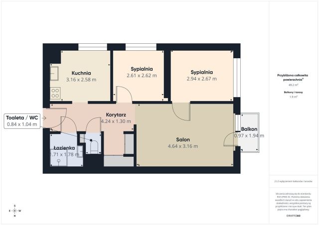 Mieszkanie 3-pokojowe Dąbrowa Górnicza Gołonóg, ul. Tysiąclecia. Zdjęcie 23